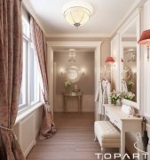 圣彼得堡典雅藝術(shù)公寓軟裝配飾解讀