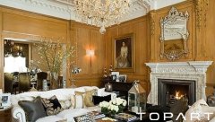 倫敦上流社交公寓優(yōu)雅軟裝藝術(shù)解讀